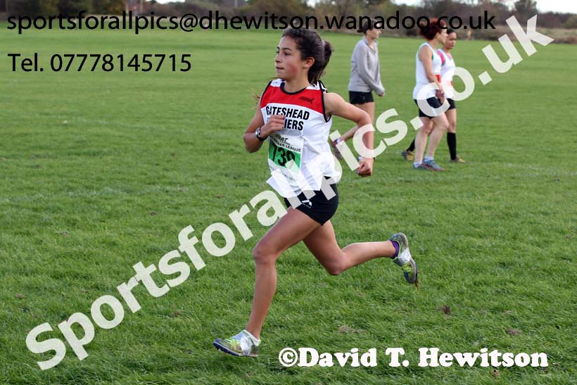 Under-15 girls Sherman Cup, Temple Park, South Shields. Photo: David T. Hewitson/Sports for All Pics
